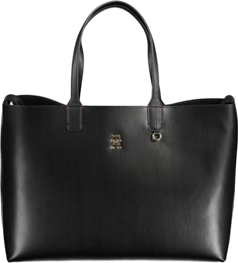 Tommy Hilfiger Shopper ICONIC TOMMY TOTE SOLID met kleine afneembare ritstas - Foto 3