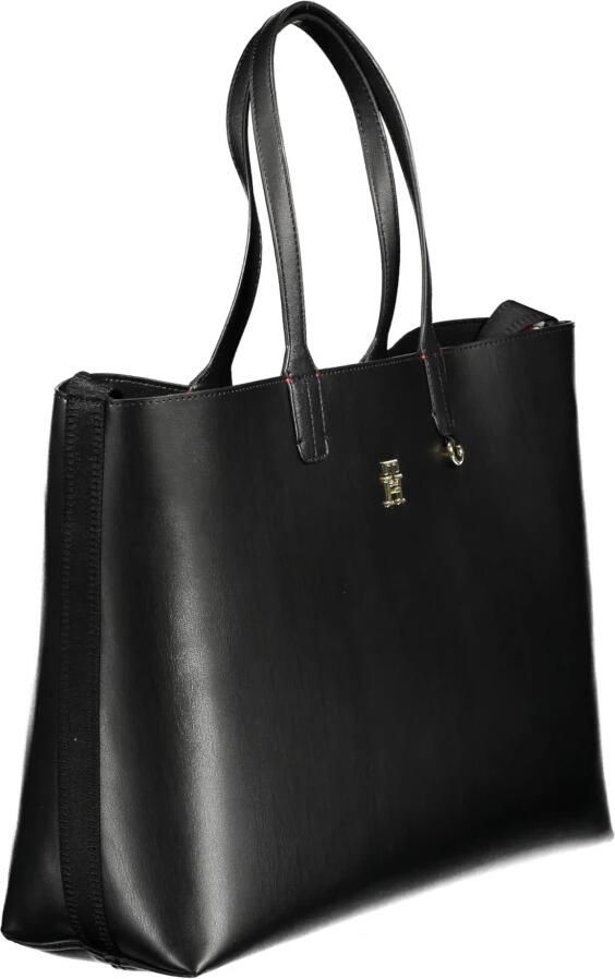 Tommy Hilfiger Shopper ICONIC TOMMY TOTE SOLID met kleine afneembare ritstas - Foto 2