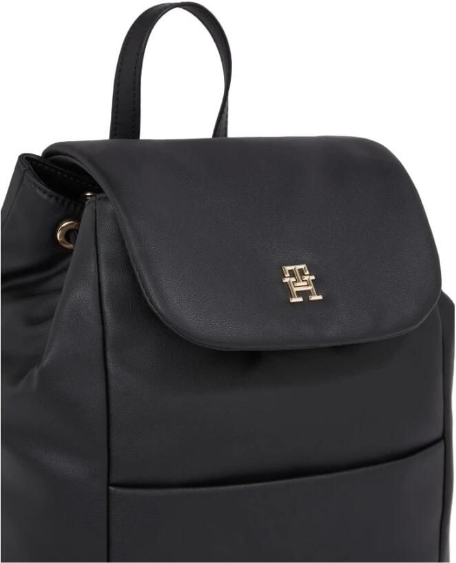 Tommy Hilfiger Zwarte damesrugzak met verstelbare bandjes Black Dames - Foto 2