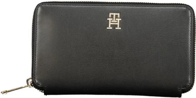 Tommy Hilfiger Zwarte Portemonnee met Meerdere Compartimenten Black Dames - Foto 3