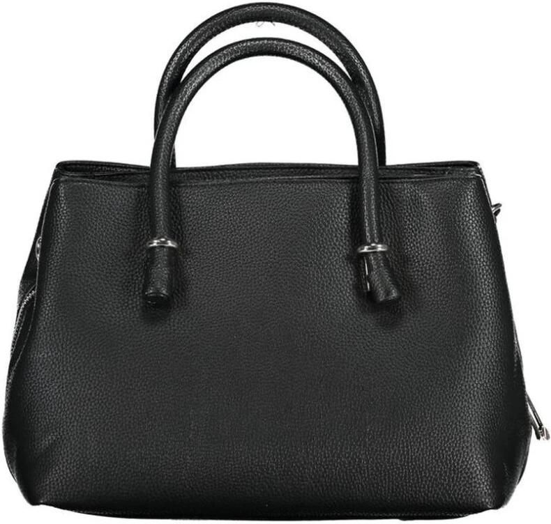 Tommy Hilfiger Zwarte Satchel Handtas met Contrasterende Details Black Dames - Foto 2