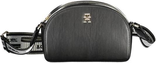 Tommy Hilfiger Zwarte polyethyleen schoudertas met verstelbare band Black Dames - Foto 3