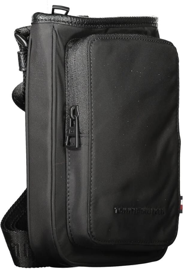 Tommy Hilfiger Zwarte Heren Schoudertas Contrast Details Black Heren - Foto 2