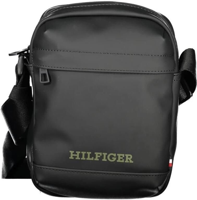 Tommy Hilfiger Zwarte Schoudertas met Verstelbare Band Black Heren - Foto 3