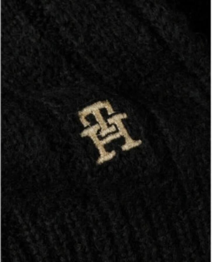 Tommy Hilfiger Sjaal met labelstitching model 'Timeless'