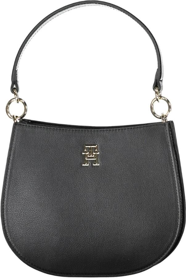 Tommy Hilfiger Zwarte Dameshandtas met Verstelbare Band en Ritssluiting Black Dames - Foto 3