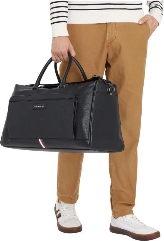 Tommy Hilfiger Zwarte Weekend Business Duffle Tas Black Heren - Foto 4