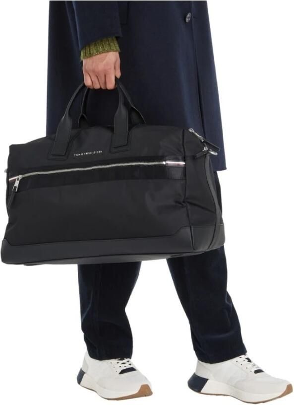 Tommy Hilfiger Zwarte Weekend Duffle Tas Black Heren - Foto 4