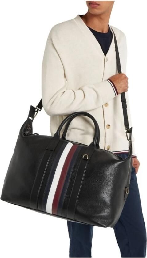 Tommy Hilfiger Zwarte Weekend Duffle Tas Black Heren - Foto 4