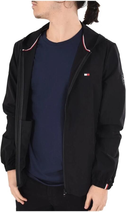 Tommy Hilfiger Zwarte windjack met capuchon Black Heren - Foto 3