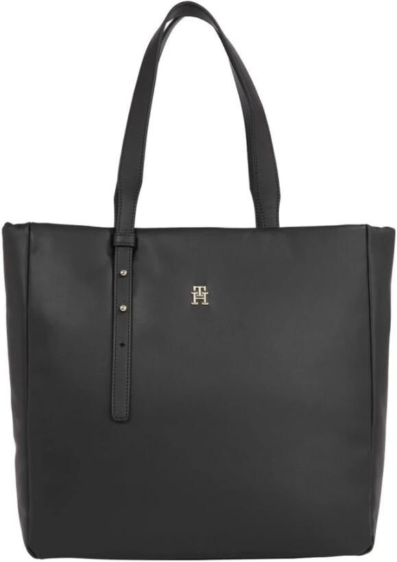 Tommy Hilfiger Shopper TH SOFT TOTE Handtas dames tas dames schoudertas gerecyclede materialen - Foto 4