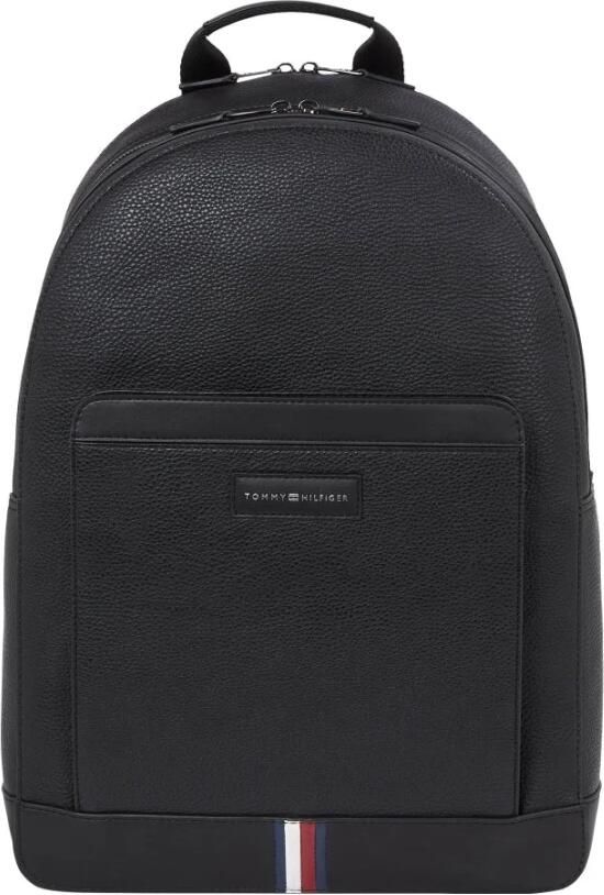 Tommy Hilfiger Zwarte herenrugzak met contrastdetails Black Unisex - Foto 7
