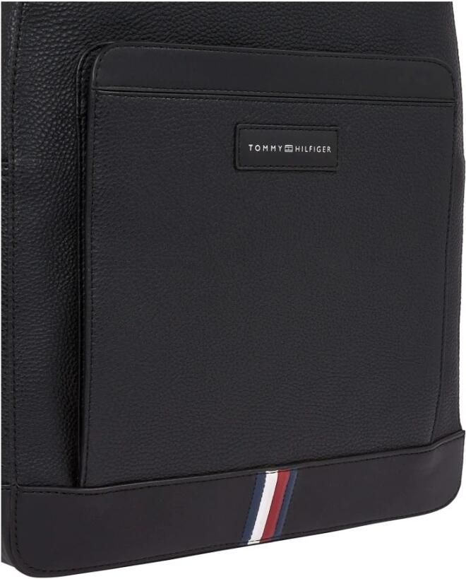 Tommy Hilfiger Zwarte herenrugzak met contrastdetails Black Unisex - Foto 2