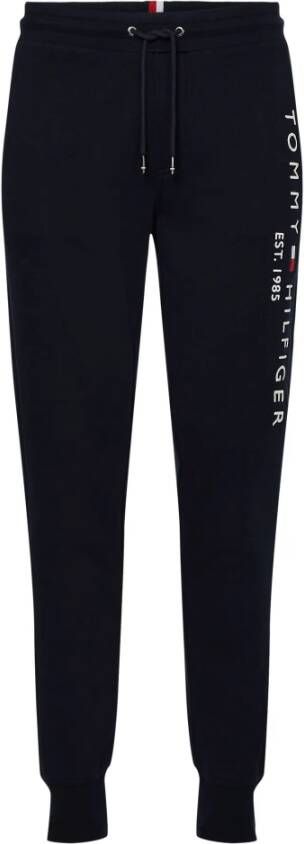 Tommy Hilfiger Heren Elastische Joggers met Geborduurd Logo Blauw Heren - Foto 6