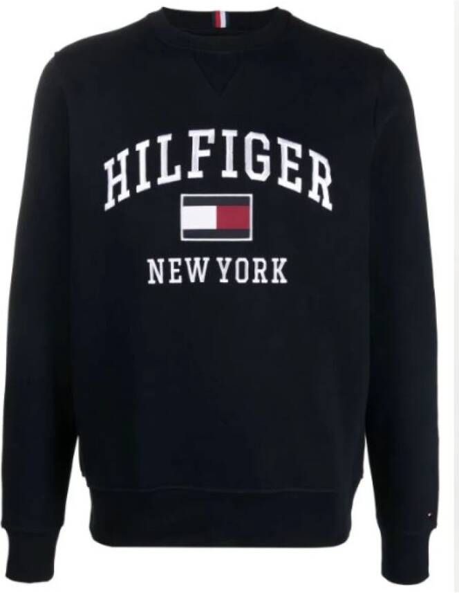 Tommy Hilfiger Big & Tall PLUS SIZE sweatshirt met logostitching model 'VARSITY' - Foto 3