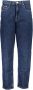 Tommy Hilfiger Ultra High Rise Tapered Mom Jeans Blauw Dames - Thumbnail 1