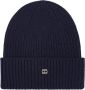 Tommy Hilfiger Beanie met labeldetail model 'ELEVATED PLAQUE BEANIE' - Thumbnail 1