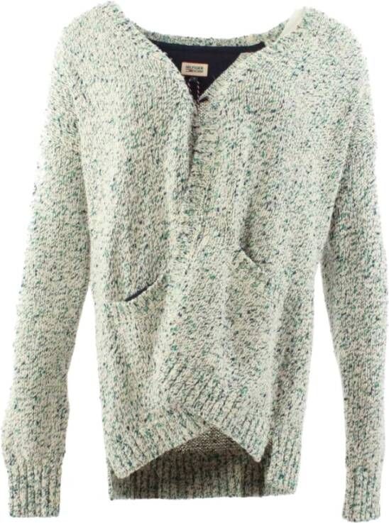 Tommy Hilfiger Dames Open Front Cardigan Sweater White Dames