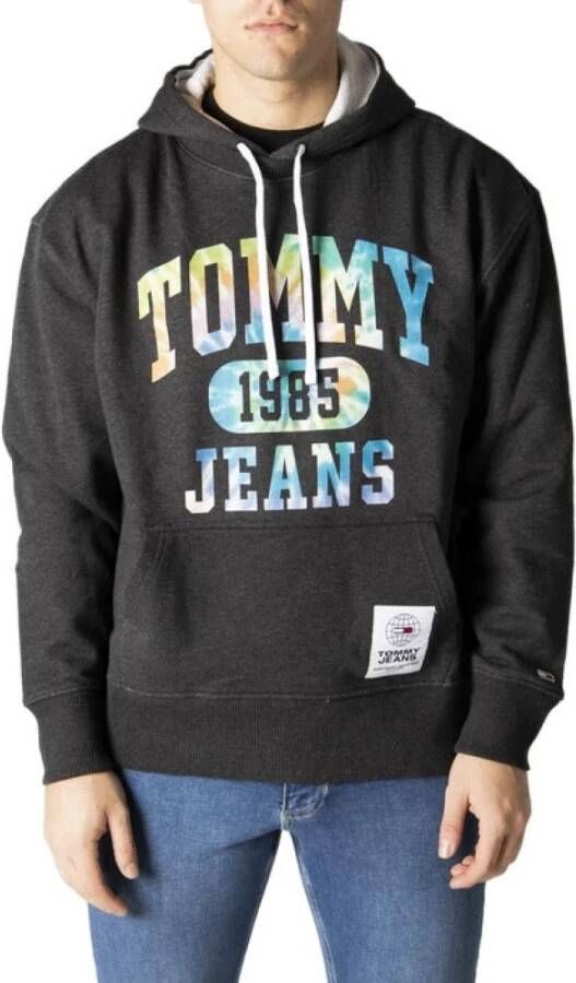 Tommy Jeans Tommy Hilfiger Jeans Men's Sweatshirt Zwart Heren