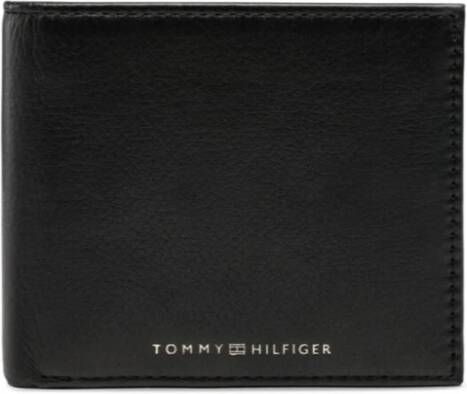 Tommy Hilfiger Portemonnee TH MODERN LEATHER CC AND COIN van leer