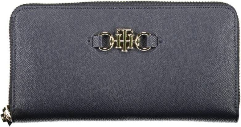Tommy Hilfiger Blauwe Polyethyleen Portemonnee voor Vrouwen Blue Dames