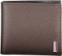 Tommy Hilfiger Bruine Herenportemonnee met Contrastdetails Brown Heren - Thumbnail 1