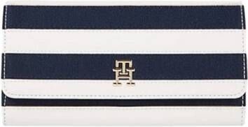 Tommy Hilfiger Iconic Tommy Grote Klep Streep Aw0Aw14652 White Dames