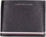 Tommy Hilfiger Heren Portemonnee Zwart Herfst Winter Collectie Black Heren - Thumbnail 4