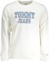 Tommy Hilfiger Witte Katoenen Hoodie voor Mannen White Heren - Thumbnail 1