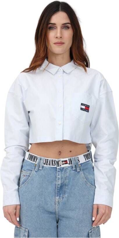 Tommy Jeans Tommy Hilfiger Jeans Women's Shirt Blauw Dames