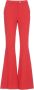 Tommy Hilfiger Flared cut stoffen broek met achterzakken - Thumbnail 1