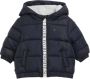 Tommy Hilfiger Donkerblauwe Baby Branded Zip Puffer - Thumbnail 3