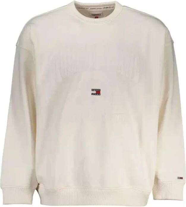 Tommy Hilfiger Witte Katoenen Sweatshirt voor Heren Wit Heren
