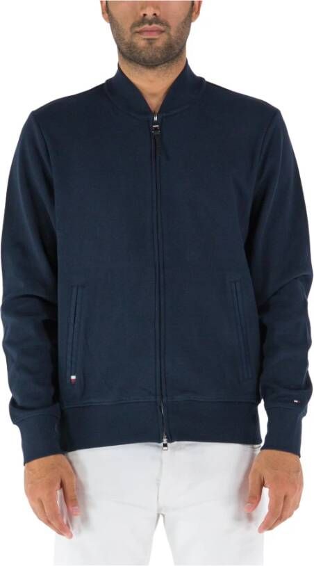 Tommy Hilfiger Zip-throughs Blauw Heren