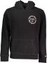 Tommy Hilfiger Zwarte hoodie sweatshirt met borduurwerk Black Heren - Thumbnail 1