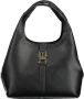 Tommy Hilfiger Zwarte polyurethaan handtas met verstelbare schouderband Black Dames - Thumbnail 1