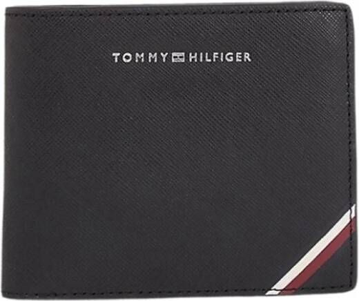 Tommy Hilfiger Zwarte portemonnee met kaartsleuven en geldclip Zwart Heren - Foto 4