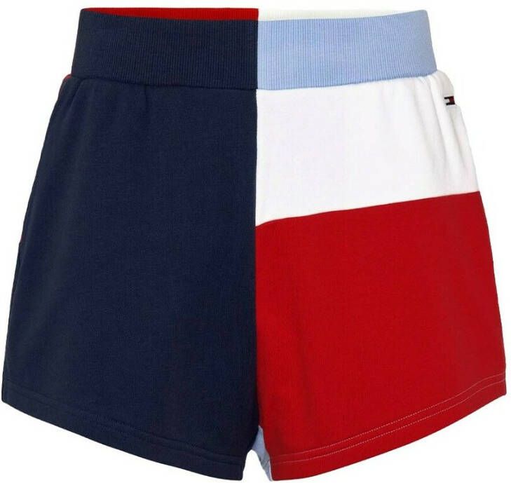Tommy Jeans Archive Blocking Short Blauw Dames