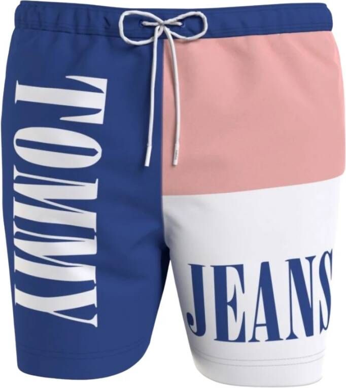 Tommy Jeans Beachwear Blauw Heren