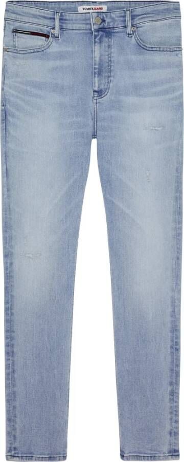 Tommy Jeans Stijlvolle Blauwe Denim Jeans voor Heren Blue Heren