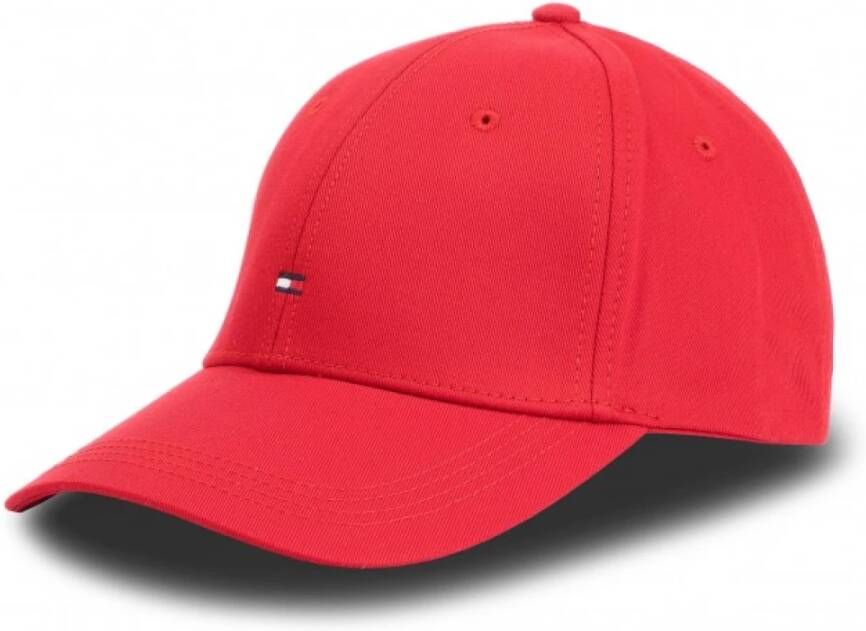 Tommy Jeans CAP Clic Rood Heren