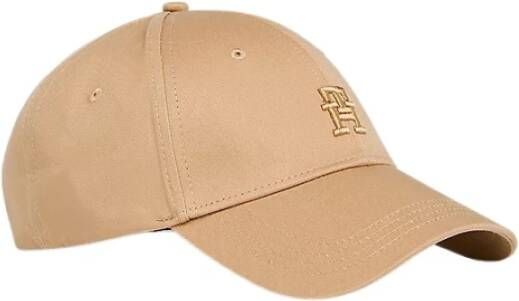 Tommy Jeans Cap- TJM Monogram CAP Beige Heren