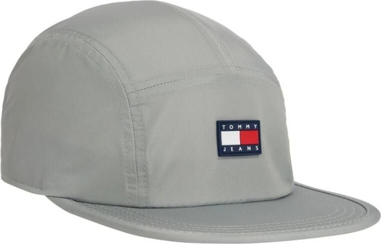 Tommy Jeans pet met logo grijs