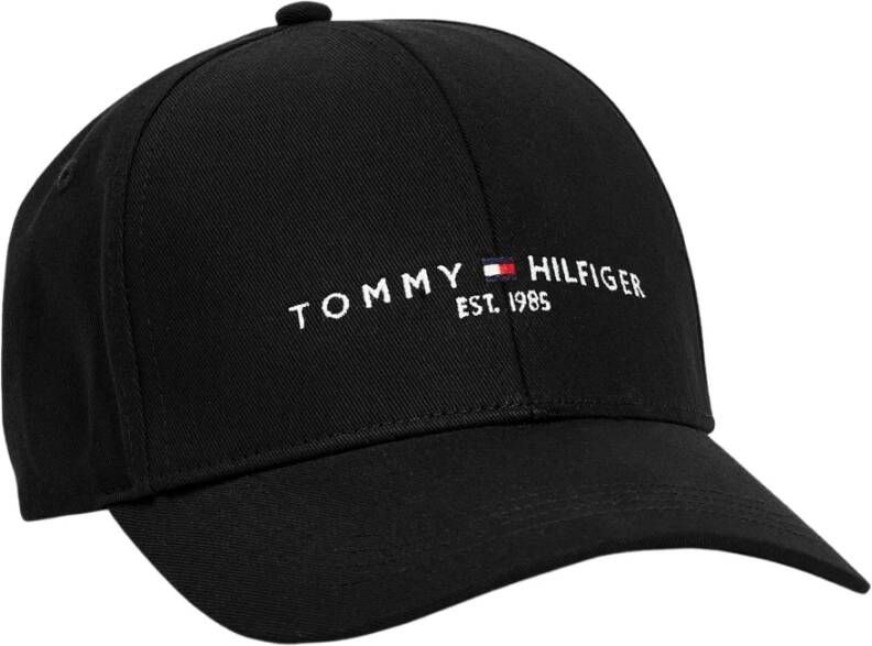 Tommy Jeans Cap- TH Established Black Heren