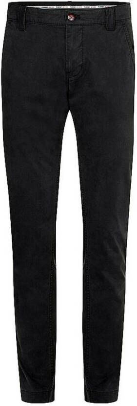 Tommy Jeans Chinese pants adjusted Dm0Dm09595Bds Zwart Heren
