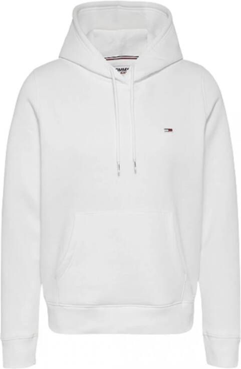 Tommy Jeans Cotton hoodie Wit Dames