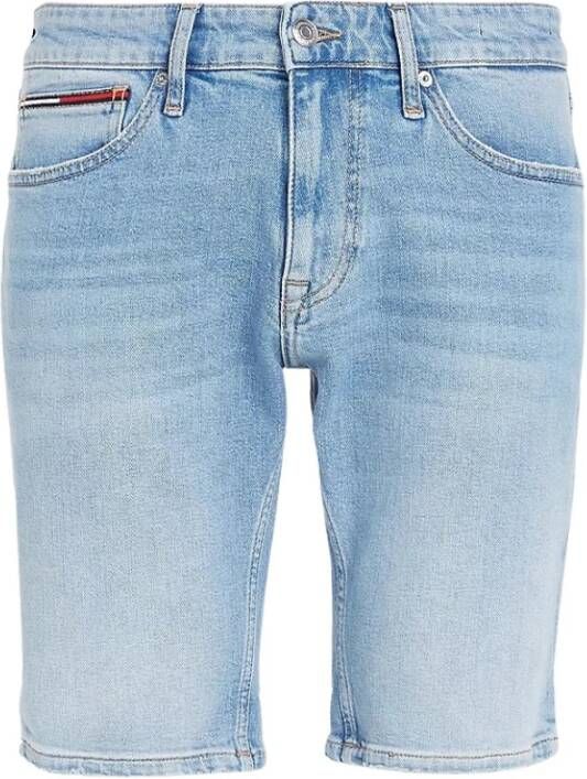 Tommy Jeans Denim Shorts Blauw Heren