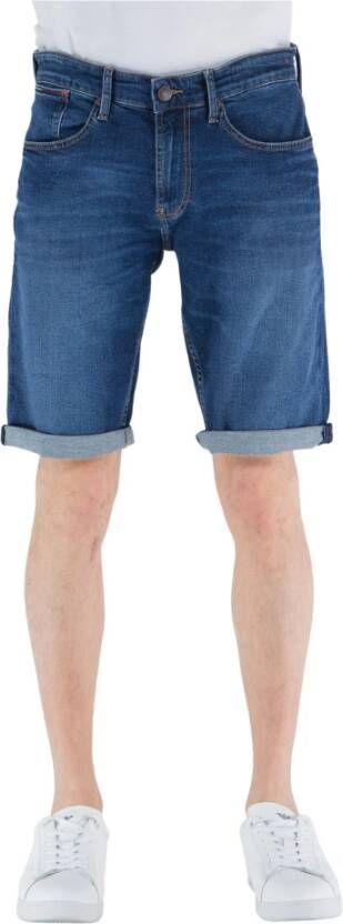 Tommy Jeans Denim Shorts Blauw Heren