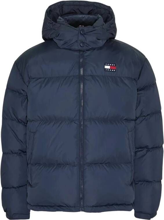 Tommy Jeans Down Jackets Blauw Heren