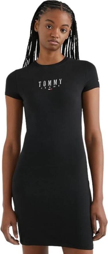 TOMMY JEANS Shirtjurk TJW LALA 2 BODYCON DRESS met logoprint